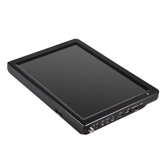 12 inch TV - Digital Television ATSC Portable TV 1080P HD Video Player for Home and Car, 110-220V