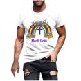 thumbnail image 1 of Camisetas de Manga Corta para Hombre Imprimir Deportes de Manga Corta Cuello Redondo Blusa Algodón Poliéster, Nueva Moda Casual Camiseta para Hombres, 1 of 1
