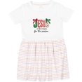 thumbnail image 3 of Inktastic Jesus is the Reason for the Season Girls Toddler Dress, 3 of 5