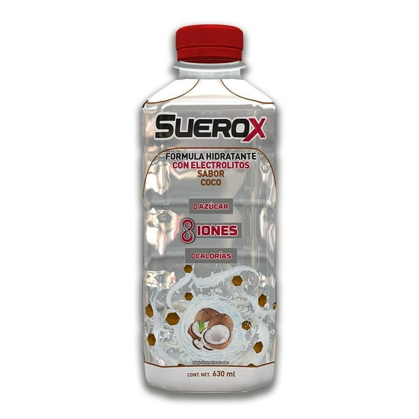 Bebida hidratante Suerox coco 0 azúcar 630 ml