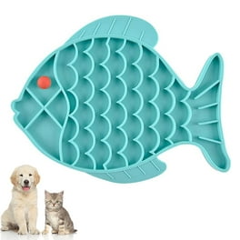 Petstages Fishie Fun Feed Mat Cat Slow Feeder – P