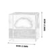 thumbnail image 3 of Xihbxyly Adorno de Cristal En Forma de Corazón, Diseño de Nube Grabada, Impresionante Decoración para El Hogar y La Oficina, Regalo Único para Amantes Del Arte, Elegante Accesorio de Oficina, Tamaño, 3 of 3