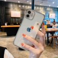 thumbnail image 1 of Étui Transparente Compatible avec Iphone 14 Pro Max/14 Pro, Housse de Protection en Tpu Souple avec Support de Poignet, 1 of 5