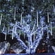 thumbnail image 1 of Moyic Luces de gota de lluvia Luces de lluvia de meteoritos LED para exteriores 8 tubos 144 Leds Icicle Snow Falling Lights para Navidad Fiesta de Iluminación y accesorios Numero 3 Moyic HA042452-04, 1 of 6
