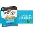 thumbnail image 3 of Merrick Fresh Kisses Large Dog Treats, Real Mint Flavor Dental Chews, 11.5 oz Pouch (7 Count), 3 of 10