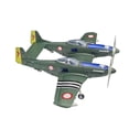 thumbnail image 2 of KLKCMS 1:48 Fighter Building Kits Collection Plane Ornament DIY Airplane Handcrafts Green, 2 of 7