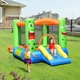 thumbnail image 2 of Costway Inflatable Bounce House Jumper Castle Kids Playhouse w/ Basketball Hoop & Slide, 2 of 12