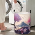 thumbnail image 6 of ZICANCN Cherry Blossoms Racing Car Laundry Basket Organizer, Dirty Clothes Hamper for Bathroom Kids Girls Boys Laundry Hamper Small, 6 of 7