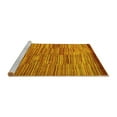 thumbnail image 2 of Ahgly Company Machine Washable Indoor Rectangle Abstract Yellow Modern Area Rugs, 5' x 7', 2 of 4