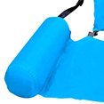 thumbnail image 2 of FLhrweasw Cama Flotante Piscina Inflable Water Longue con Respaldo (Azul Claro), 2 of 9