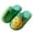 Green, variant on WUANDIXFA Boys Dinosaur Slippers Girls Cute Warm Plush House Slippers Winter Indoor Fuzzy Slides Soft Furry Bedroom Shoes (Yellow, 11)
