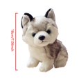thumbnail image 3 of Chien Réaliste Chanceux Fait à la Main Figurine Réaliste Jouet Chien Peluche Animal en Peluche, 3 of 6