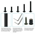thumbnail image 4 of Motorcycle Fairing Bolt Kit Complete Motorcycle Fairing Bolt Kit Aluminum Body Screws Motorcycle Accessories Fasteners for Rear Fender/Windshield, 4 of 8