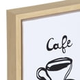 thumbnail image 2 of Toile artistique encadrée Coffee 2 de hometrends, 2 of 4