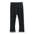 thumbnail image 5 of Gyratedream Toddler Little Kids Baby Girls Beaded Knitted Stretchy Pants Shinning Trouser Leggings, 5 of 6