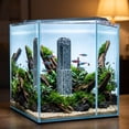 thumbnail image 6 of THOPBPRK Aquarium Ruins Building Ornament, City Architecture Decor for Fish Tank, Hidden Cave Habitat for Aquatic Pets, Resin Landscaping Accessory, 6 of 6