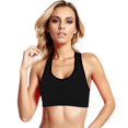 thumbnail image 2 of Sngxgn Women's Workout Sports Bras Training Fitness Running Yoga Crop Tank Top(Black,L), 2 of 5