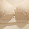 thumbnail image 5 of Loopsun Women Thin Wireless Bra Front Closure Comfortable Breathable Shaping Support Daily Wear, 5 of 5