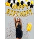 thumbnail image 4 of Set De 39pz De Globos Decorativos Metalicos VIMI Para Cumpleaños Sorpresa Happy Birthday Modelo Copa De Champagne, 4 of 12
