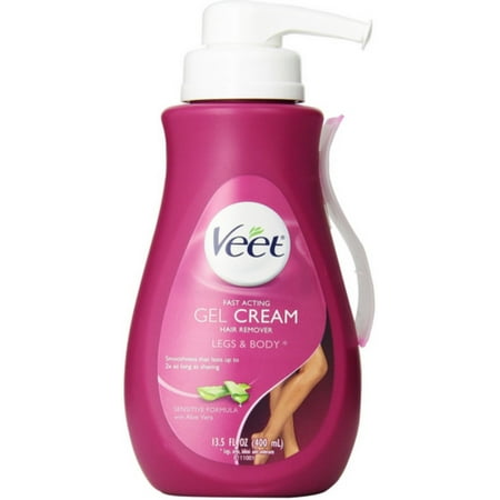 VEET Hair Removal Gel Cream Sensitive Formula 13.50 oz (Pack of