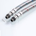 thumbnail image 2 of Labymos 3/8" Sink Faucets Hoses 23 Inch Long Basin Water Tap Inlet Hose Adjustable Hot, 2 of 8