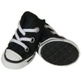 thumbnail image 3 of Pet Life ® 'Extreme-Skater' Canvas Casual Grip Pet Dog Shoes Sneakers - Set Of 4, 3 of 4