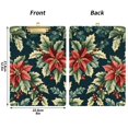 thumbnail image 5 of FORMRS Acrylic Clipboard with Low Profile Clip Standard A4 Letter Size, 12.5" x 9", Retro Christmas Poinsettia, 5 of 8