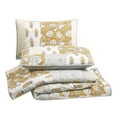 thumbnail image 5 of Modern Heirloom Saffron Taupe 3-Piece Quilt Set, King, 5 of 7