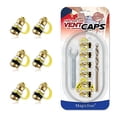 thumbnail image 2 of Magicfour Fuel Gas Can Vent Caps, 6 Pack Fuel Gas Tank Vent Caps Gas Can Replacement Vent Plug Gas Jug Vent Caps For Gas Fuel Water Can Jug To Allow Faster Flowing, 2 of 4