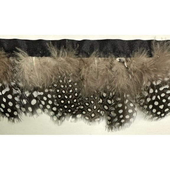 2-1/4" Feather Trim - 6 Yards!