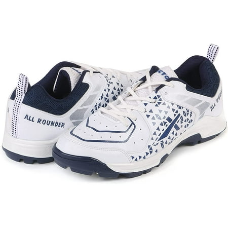 

KD Vector Cricket Shoes Rubber PVC Sole Turf & Field Navy White UK07