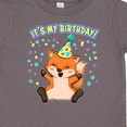 thumbnail image 4 of Inktastic It's My Birthday- Cute Fox Boys or Girls Toddler T-Shirt, 4 of 5
