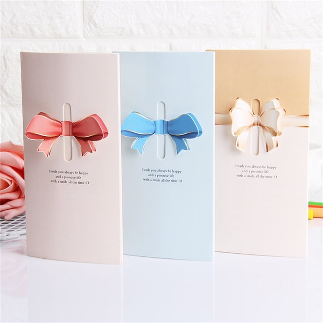10Pcs Greeting Cards Unique Pattern Eco-friendly Paper All-Purpose Handmade Mother's Day Blessing Cards for Party