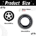 thumbnail image 2 of Neasyth Race Car Balloons Birthday Party Supplies Wheel Tire Checkered Balloon Birthday Decorations for Boys, 2 of 8