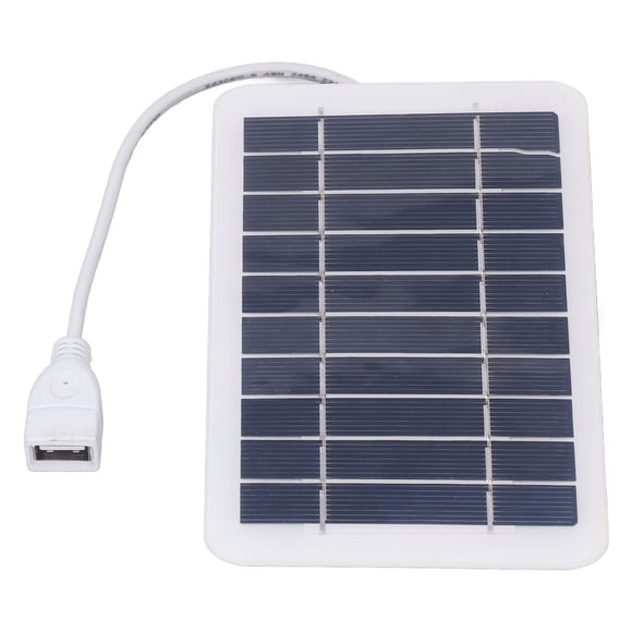 Panel Solar, Cargador De Goteo Solar De 5 V Instalación Simple EVA Y Silicio Monocristalino Ultradelgado Para Emergencias Para Teléfonos Celulares