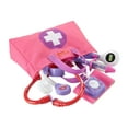 thumbnail image 3 of Fisher-Price Medical Kit Role Play Toy Pink, 3 of 4