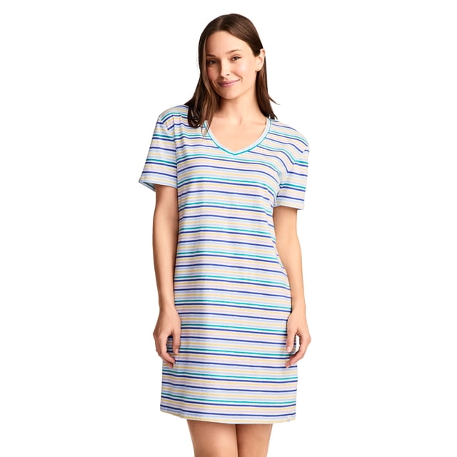 Jockey Chemise de Nuit Extensible en Coton Biologique pour Femmes