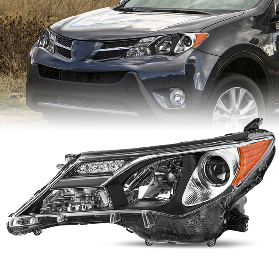 For 2013 2014 2015 Toyota RAV4 RAV-4 Halogen Left Driver Side Headlight Headlamp