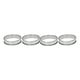thumbnail image 2 of Anillos de Muffin de 4 Pulgadas Anillos de Crumpet, Juego de 40 Moldes de Anillos de Muffin de Acero Inoxidable Anillos de Tarta Enrollados Dobles Anillo de Tarta Redondo, 2 of 5