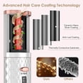 thumbnail image 5 of Yeacher Unbound Cordless Auto Rotating Ceramic Hair Curler USB Rechargeable Automatic Curling Iron LED Display Temperature Wave Curler White Color, 5 of 5