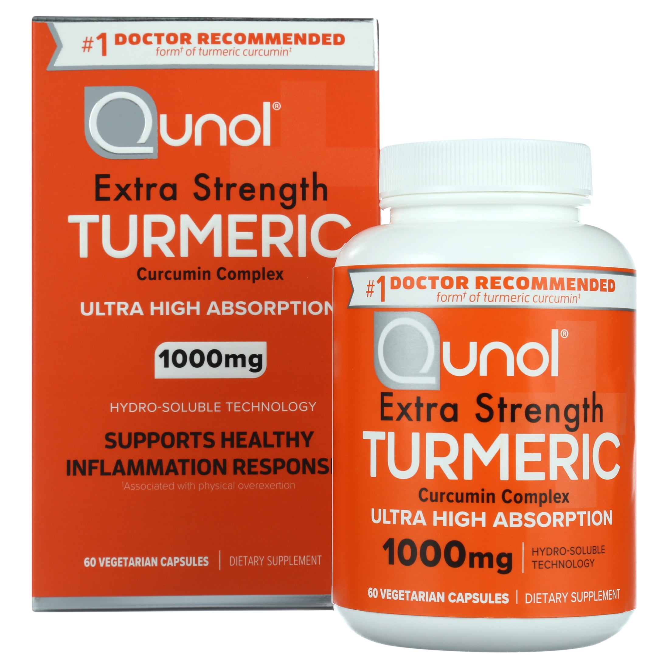 Buy Qunol Turmeric Curcumin Capsules (60 Count) with Ultra High
