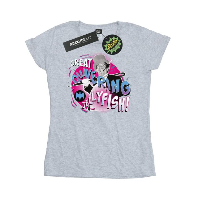 DC Comics T-Shirt en Coton pour Femmes Batman Série Télévisée The Penguin Méduse