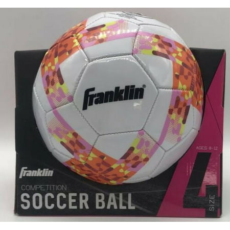 Franklin Sports Competition Size 4 Soccer Ball - Pink