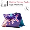 thumbnail image 2 of Universal 8 Inch Tablet Case with Card Holder, Allytech Folio Stand Wallet Pen Holder Case for Galaxy Tab A 8/Tab S2 8.0/ Tab E 8.0/ Onn 8 inch tablet/ Voyager 7 and 7.5-8.5" Tablet, Strawberry Rabbit, 2 of 5