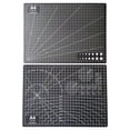 thumbnail image 2 of Double Sided Cutting Mat A4 1.2mm PVC Self Healing Craft Mat with Grid for Sewing Quilting Paper Black 1 Cutting Mat, 2 of 8