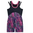 thumbnail image 5 of Rainbeau Moves Girls Dance & Gymnastics Metropolis Print Biketard, XS-XL, 5 of 5