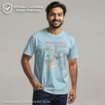 thumbnail image 2 of Men's Lilo & Stitch Surfing Stitch Graphic Tee Light Blue Medium, 2 of 9