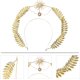 thumbnail image 2 of Diadema de diosa Disfraz de Halloween para mujer Tocado de diosa Hermosa hoja, Sol, Estilo de cadena de cuentas Corona / Diadema / Corona de halo María, 2 of 5