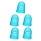thumbnail image 3 of Sidaley Puntas de los dedos de guitarra de silicona Protectores de dedos antideslizantes Púas protectoras multicolores Instrumentos musicales Azul cielo L 5piezas, 3 of 6