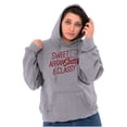 thumbnail image 5 of Arkansas Sassy Cute Local Arkie Girl Hoodie Sweatshirt Women Brisco Brands L, 5 of 6